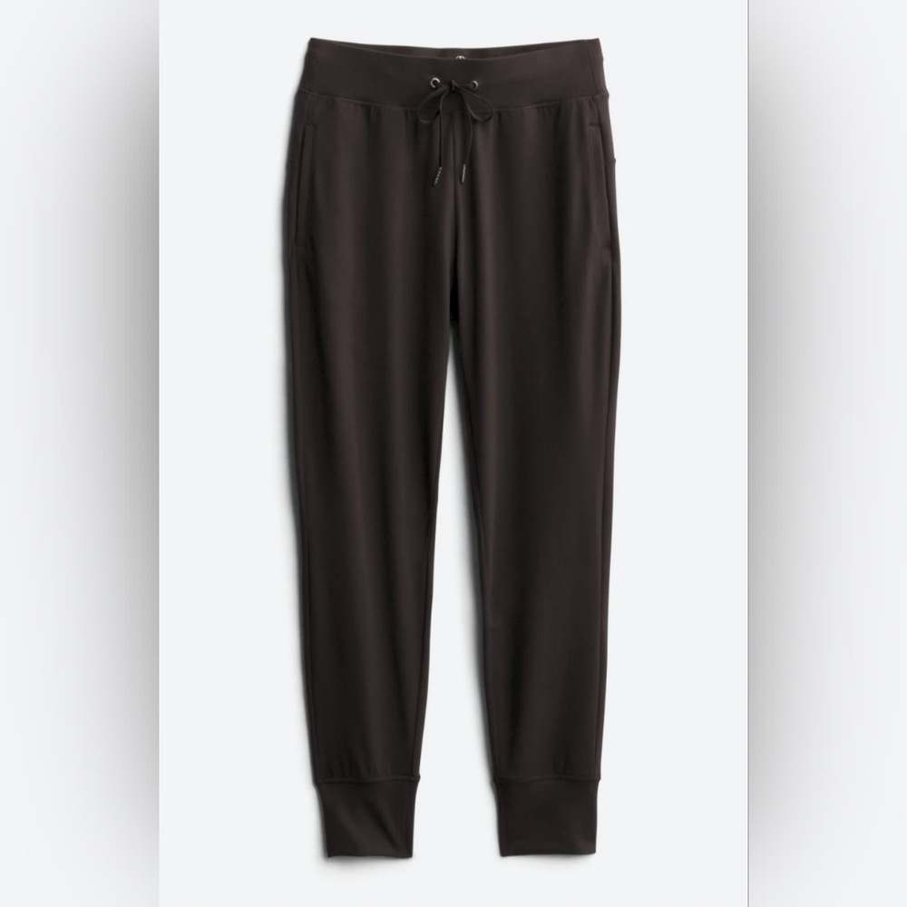 NWOT | Gaiam | Women's Zuri Knit Jogger Leggings | Color: Black | Size: Medium - Picture 6 of 12